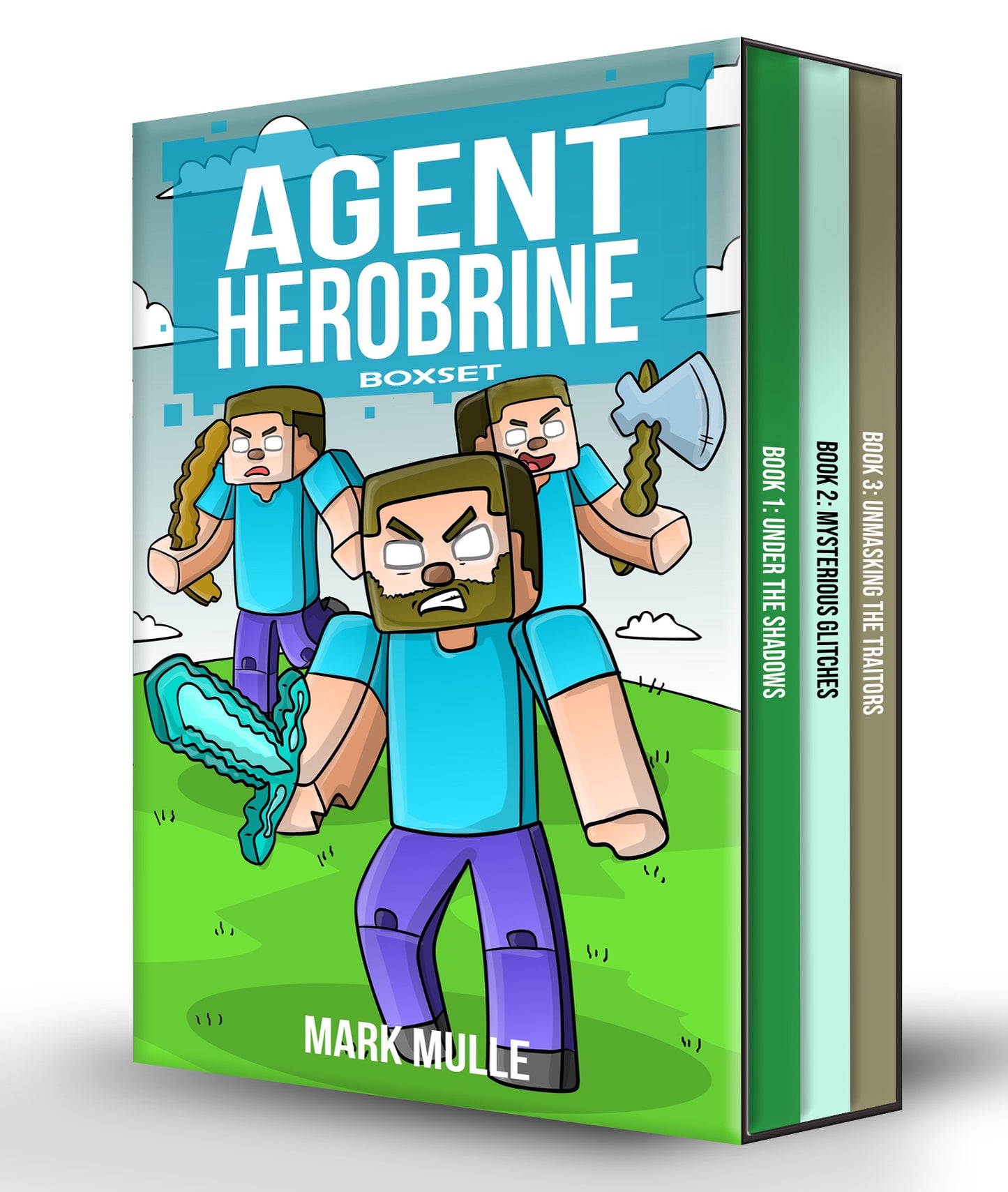 Digital Agent Herobrine Boxset: Book 1 to 3