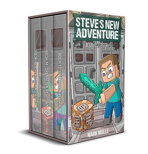 Digital Steve’s New Adventure Book 13 to Book 15