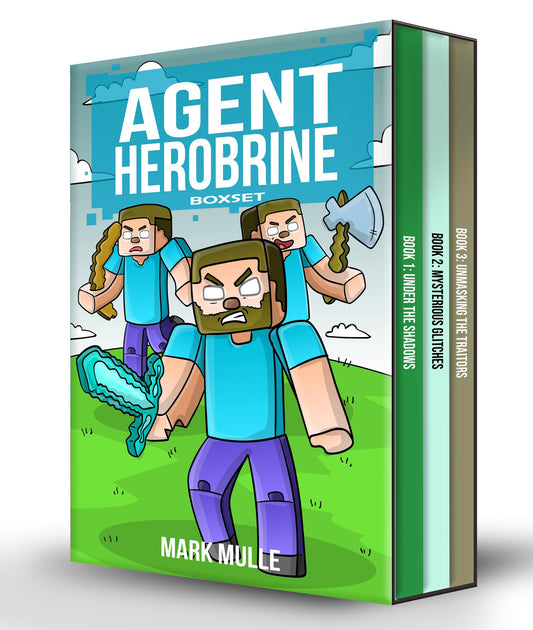 Digital Agent Herobrine Boxset: Book 1 to 3